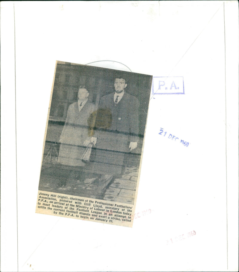 Jimmy Hill - Vintage Photograph