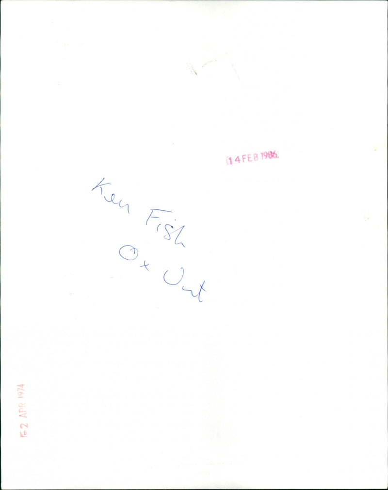 Ken Fish - Vintage Photograph