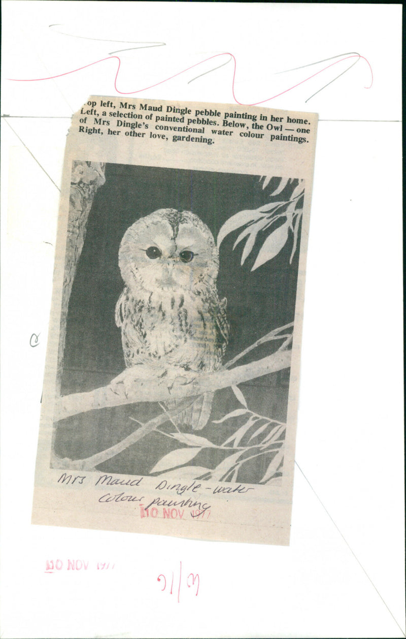 Maud Dingle - Vintage Photograph