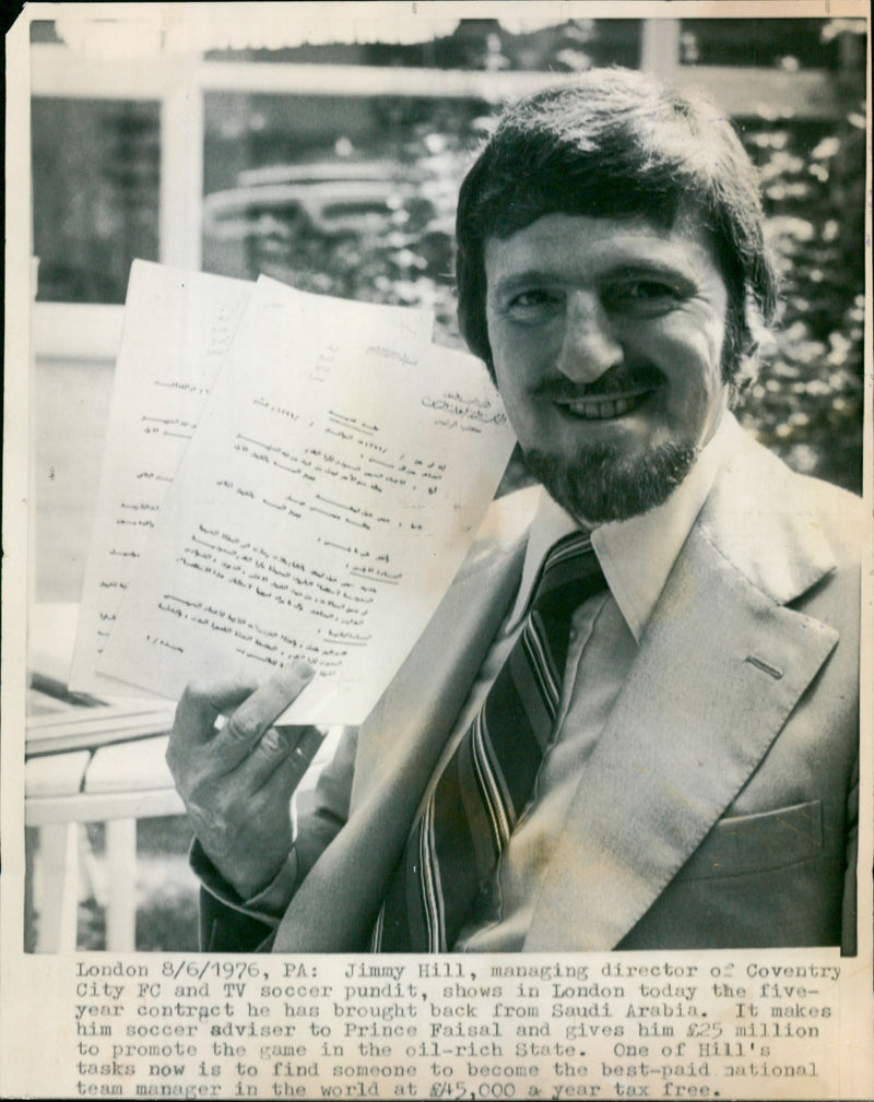 Jimmy Hill - Vintage Photograph