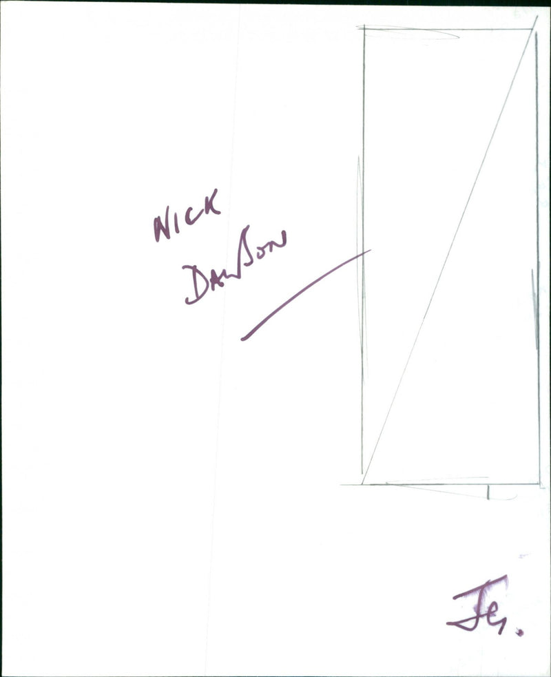 Nick Dawson - Vintage Photograph