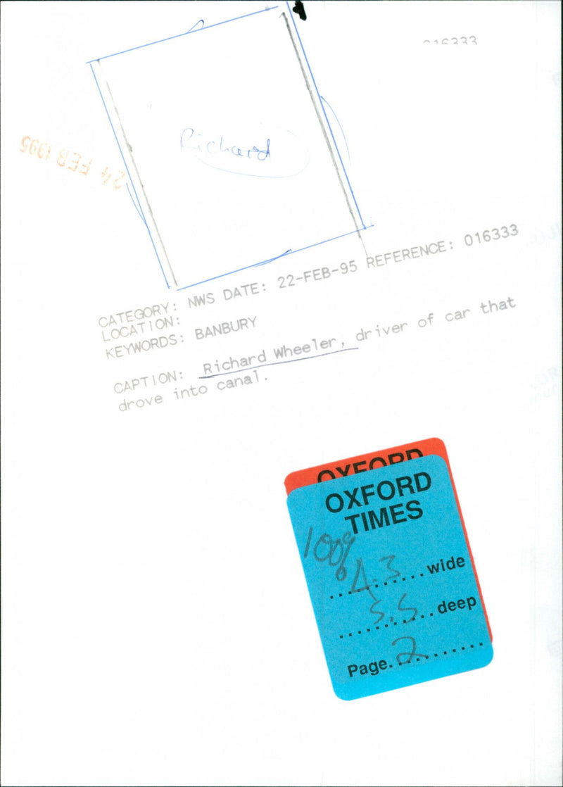 Richard Wheeler - Vintage Photograph