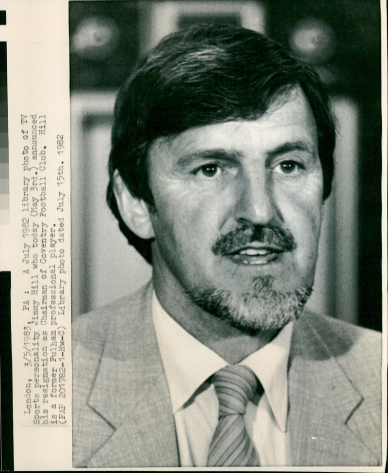 Jimmy Hill - Vintage Photograph