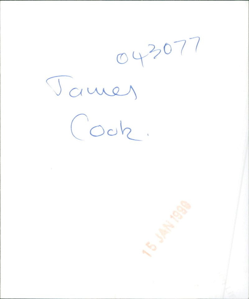James Cook - Vintage Photograph