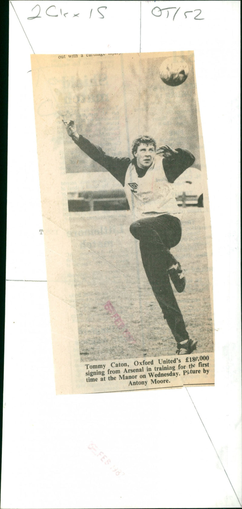 Tommy Caton - Vintage Photograph