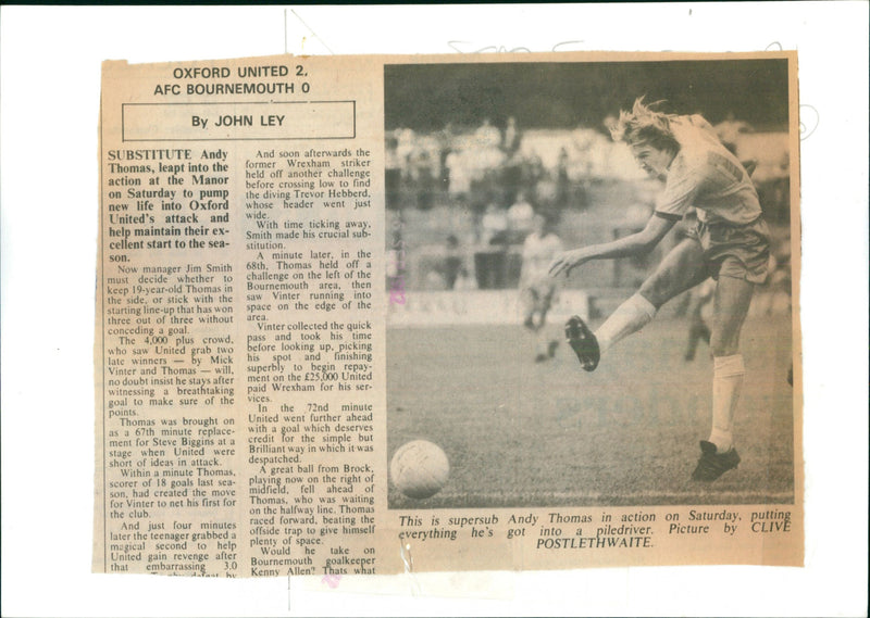 Andy Thomas - Vintage Photograph