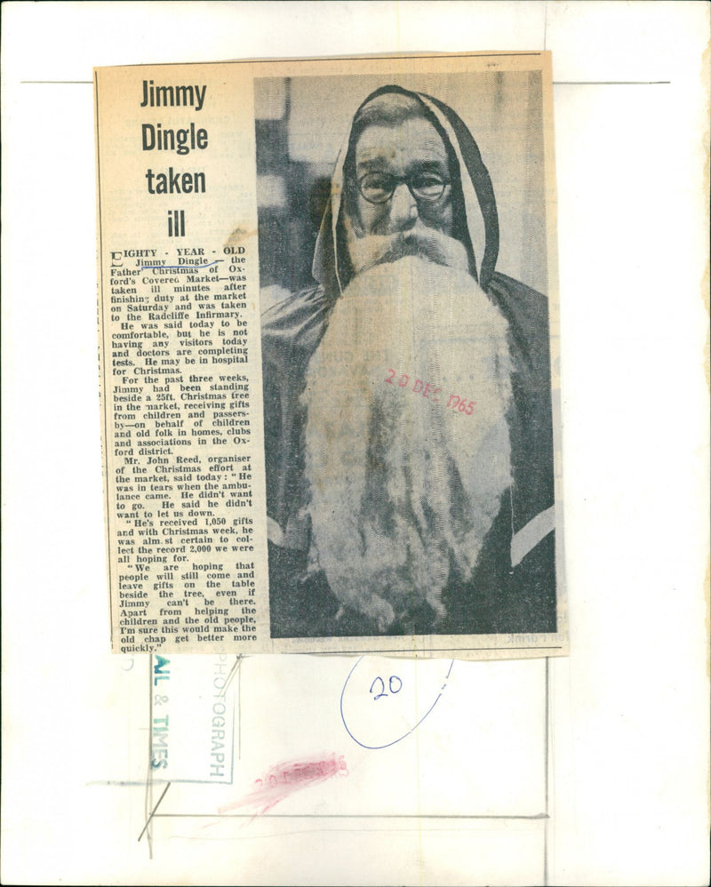 Jimmy Dingle - Vintage Photograph