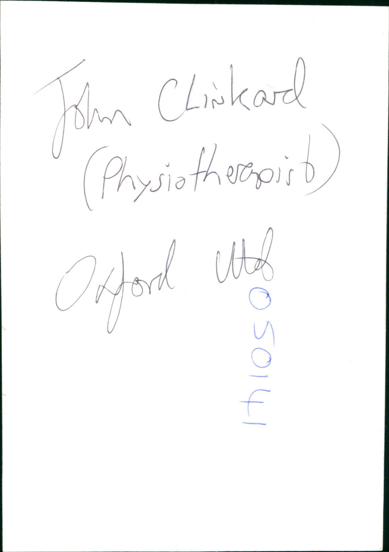 John Clinkard - Vintage Photograph