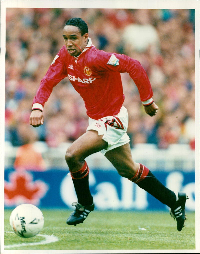 Paul Ince - Vintage Photograph
