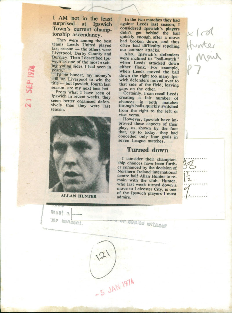 Allan Hunter - Vintage Photograph