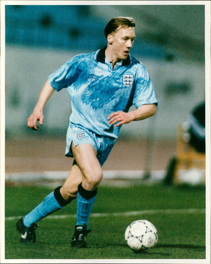 Lee Dixon - Vintage Photograph