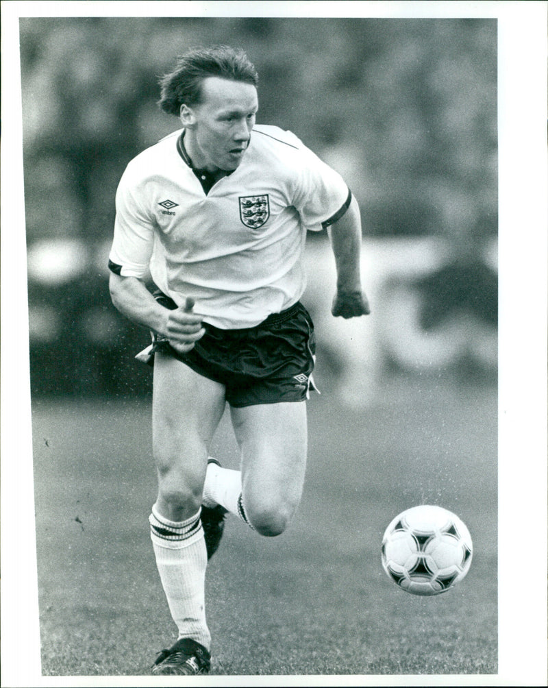 Lee Dixon - Vintage Photograph