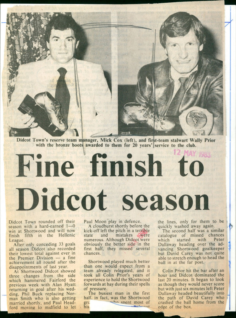 Mick Cox - Vintage Photograph