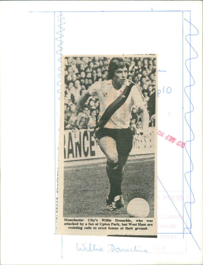 Willie Donachie - Vintage Photograph