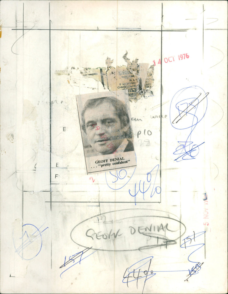 Geoff Denial - Vintage Photograph
