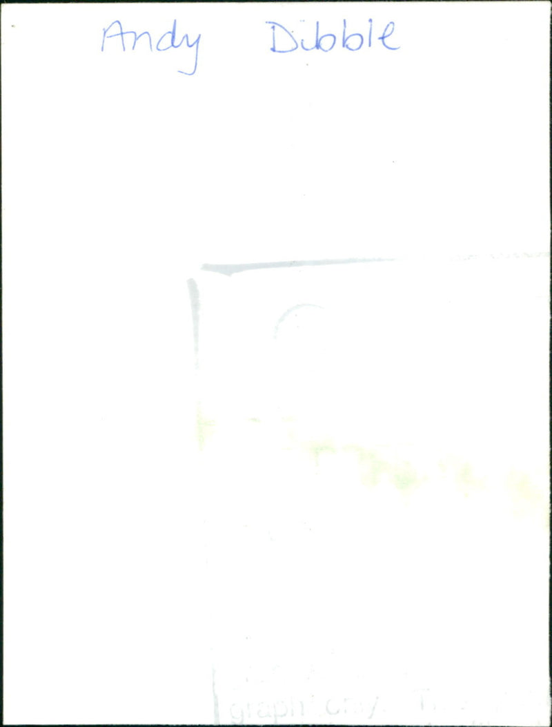 Andy Dibble - Vintage Photograph
