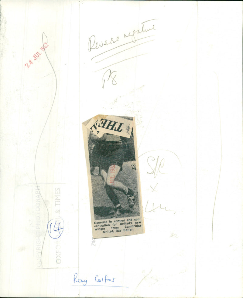 Ray Colfar - Vintage Photograph