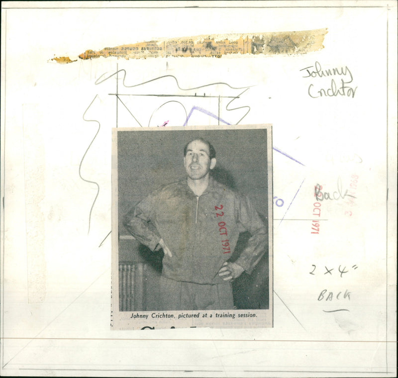 Johnny Crichton - Vintage Photograph