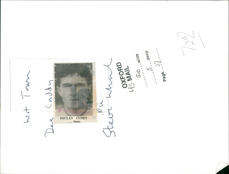 Declan Cuddy - Vintage Photograph