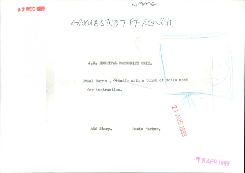 Ethel Burns - Vintage Photograph