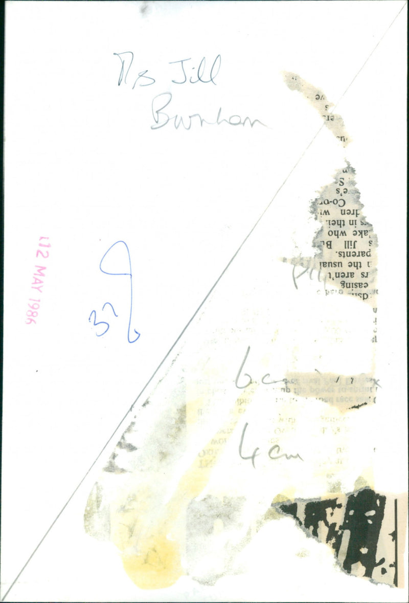 Jill Burnham - Vintage Photograph