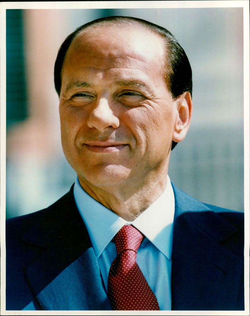 Silvio Berlusconi - Vintage Photograph