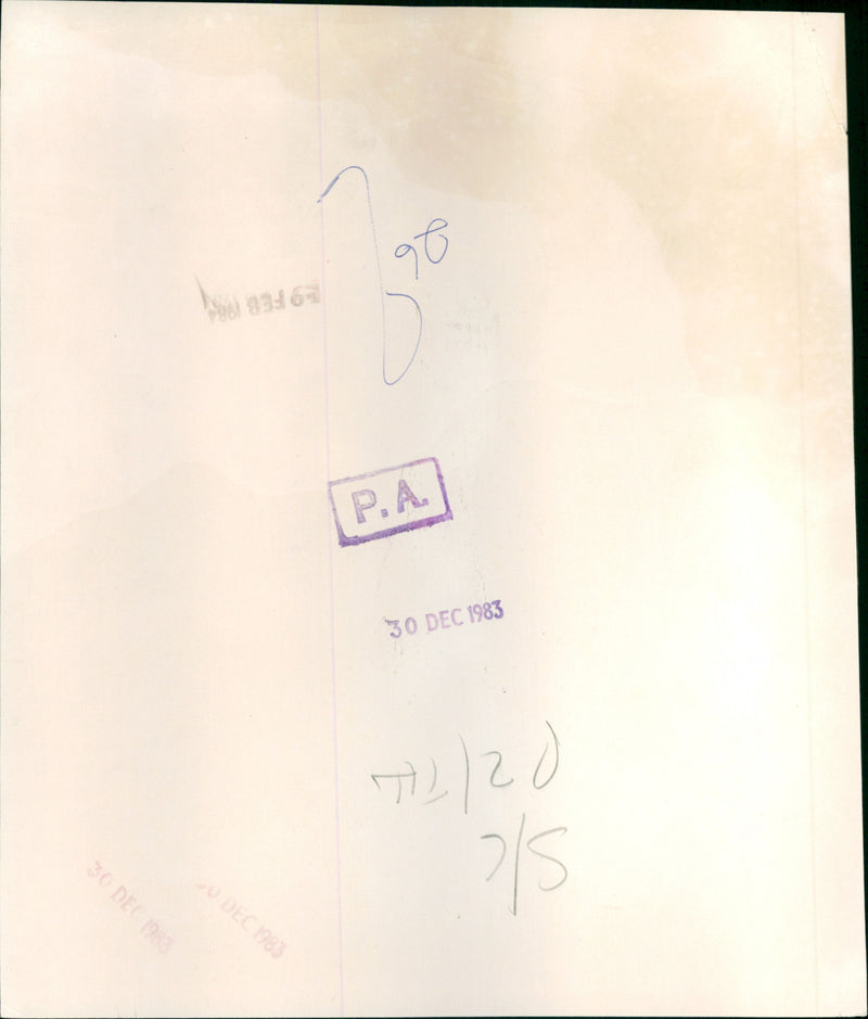 Alastair Burnett - Vintage Photograph