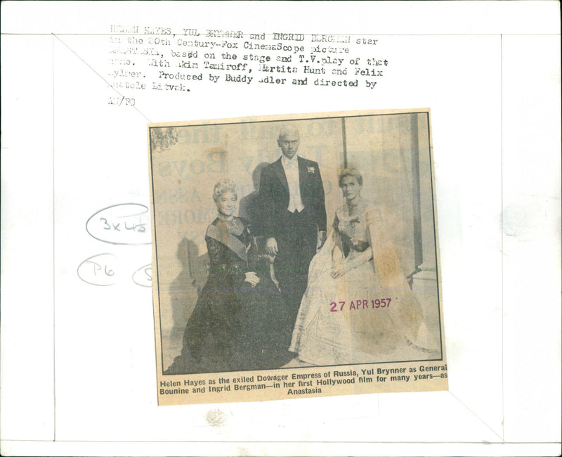 Ingrid Bergman - Vintage Photograph