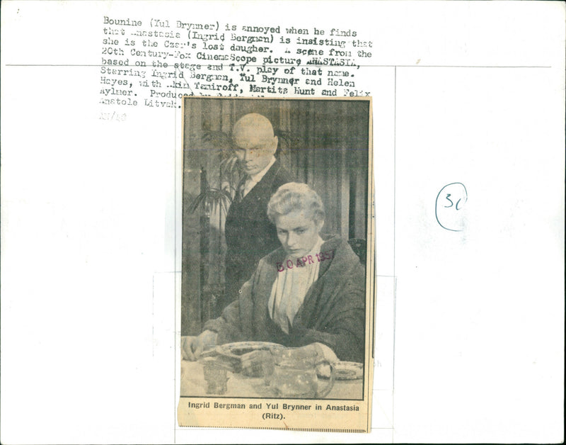 Ingrid Bergman - Vintage Photograph