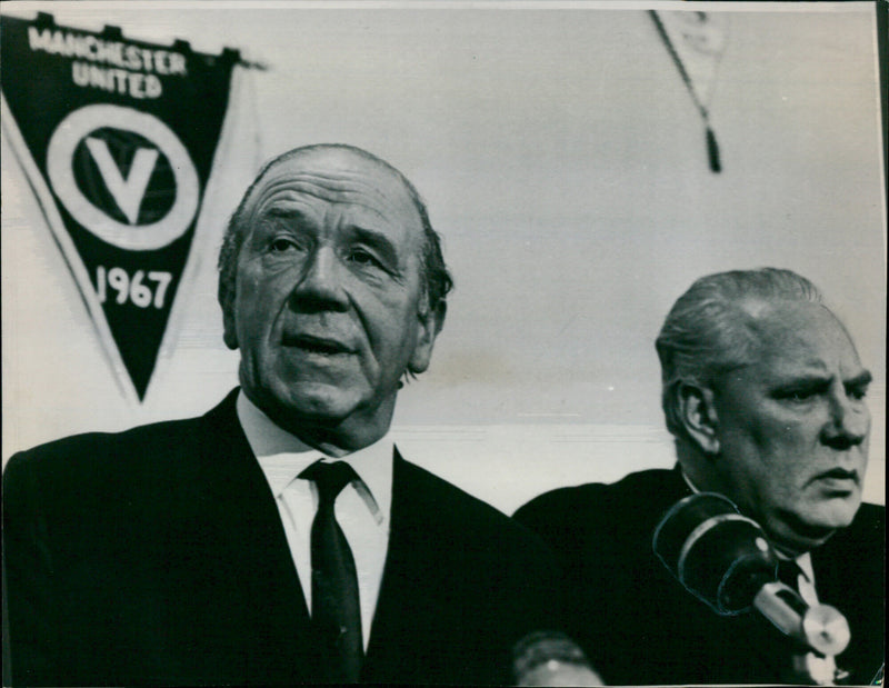 Matt Busby - Vintage Photograph