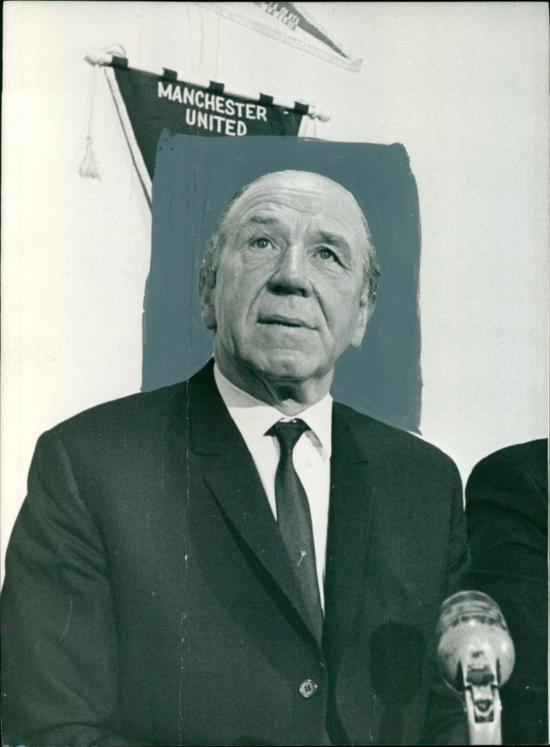 Matt Busby - Vintage Photograph