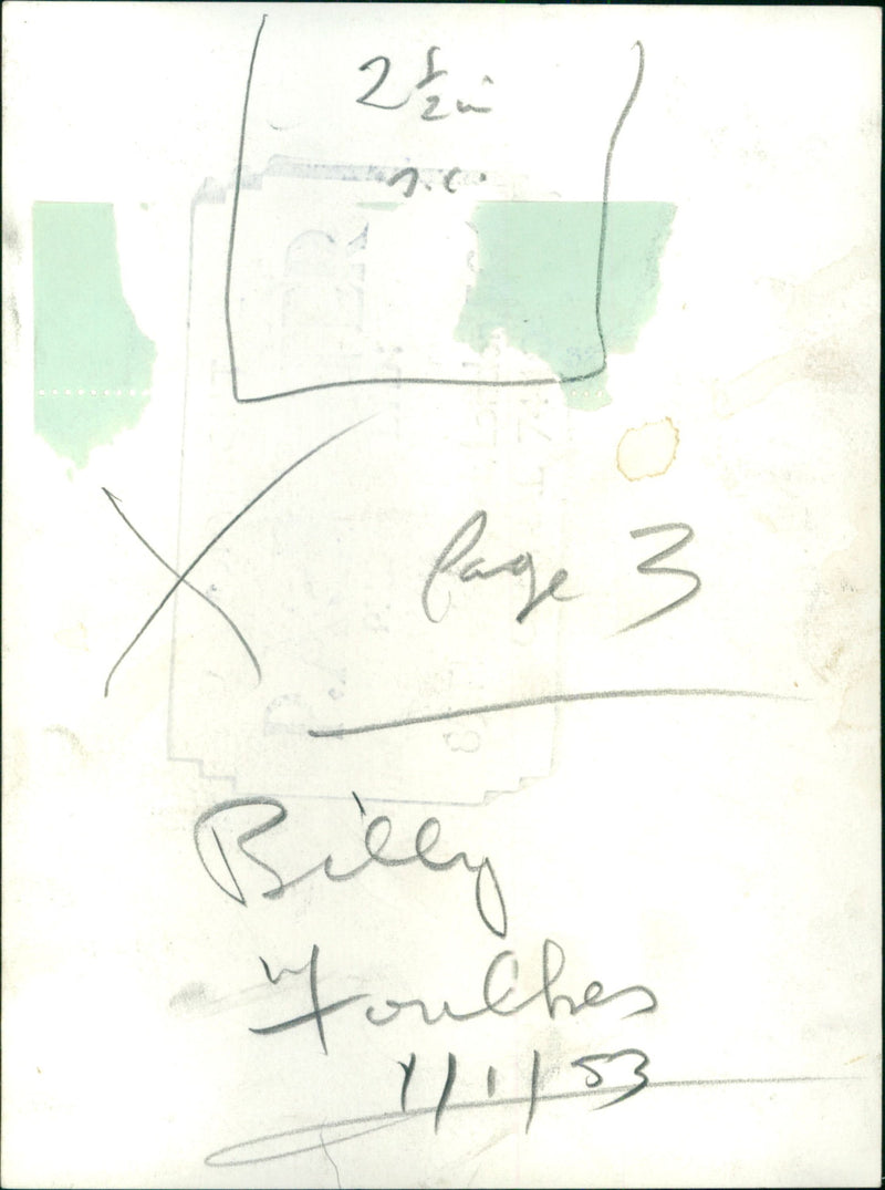 Billy Foulkes - Vintage Photograph