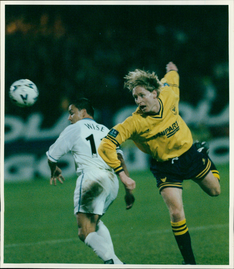 Paul Tait and Dennis Wise - Vintage Photograph