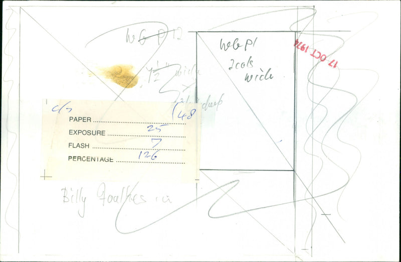 Billy Foulkes - Vintage Photograph