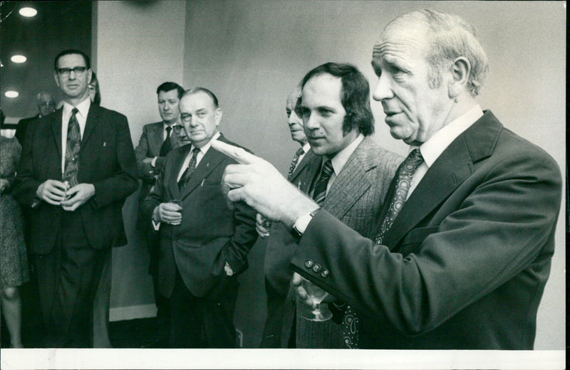 Matt Busby - Vintage Photograph