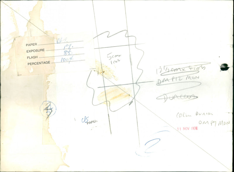 Colin Duncan - Vintage Photograph