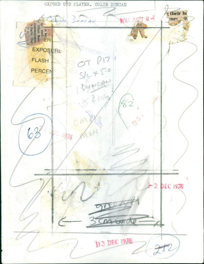 Colin Duncan - Vintage Photograph
