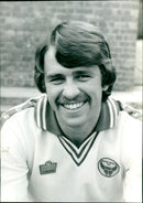 Bruce Rowe, a coloured player. - Vintage Photograph