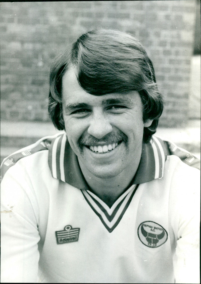 Bruce Rowe, a coloured player. - Vintage Photograph