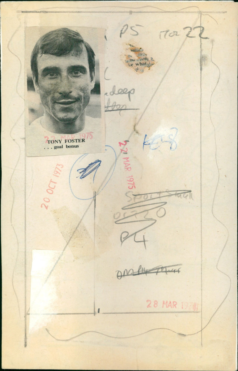 Tony Foster - Vintage Photograph