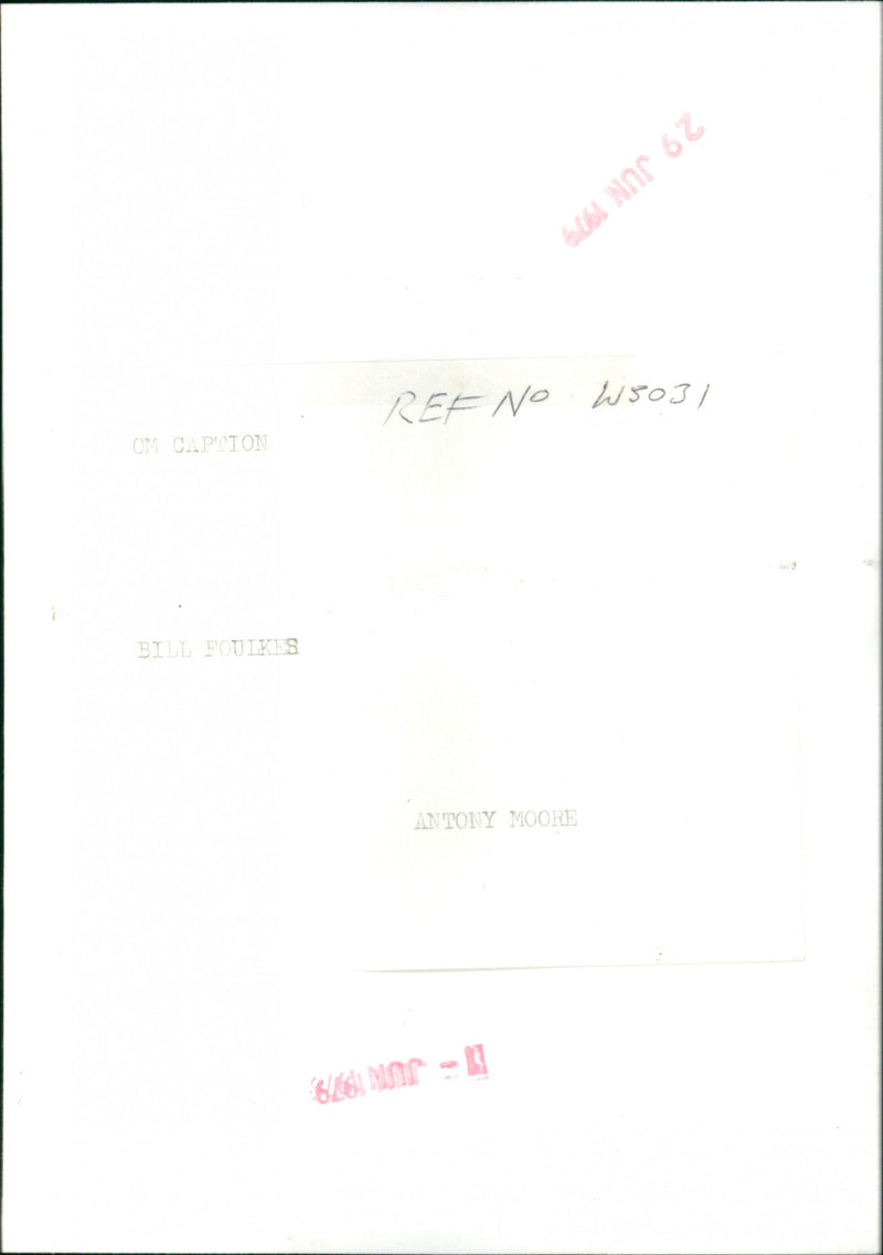 Billy Foulkes - Vintage Photograph