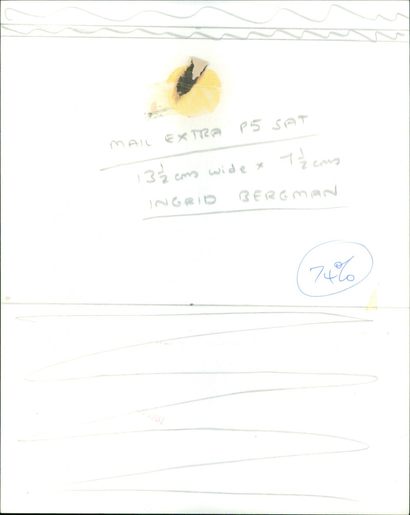 Ingrid Bergman - Vintage Photograph