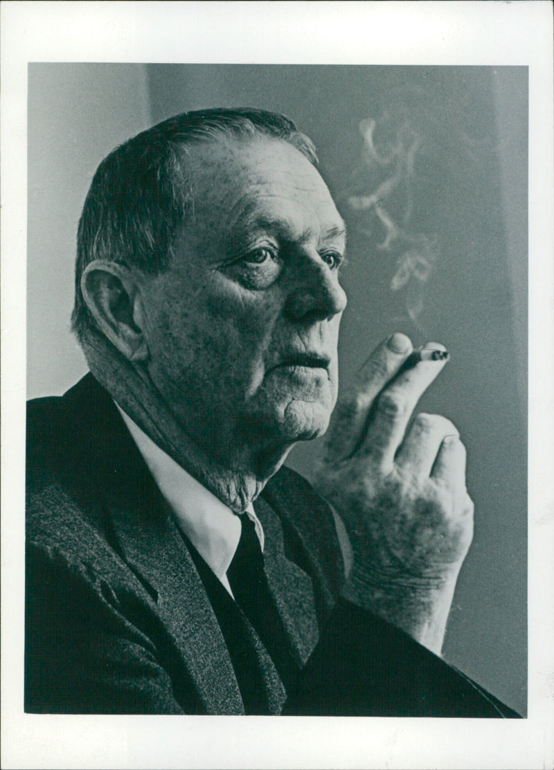 Erskine Caldwell - Vintage Photograph
