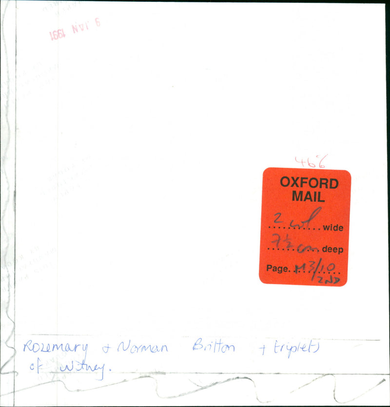 Rosemary & Norman Britton - Vintage Photograph