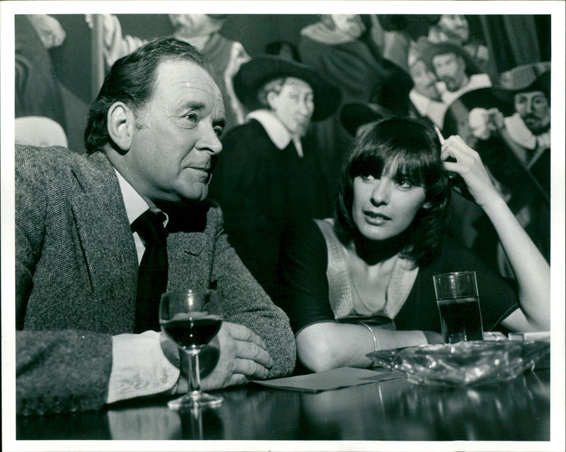 Tony Britton, Katherine Fahy - Vintage Photograph