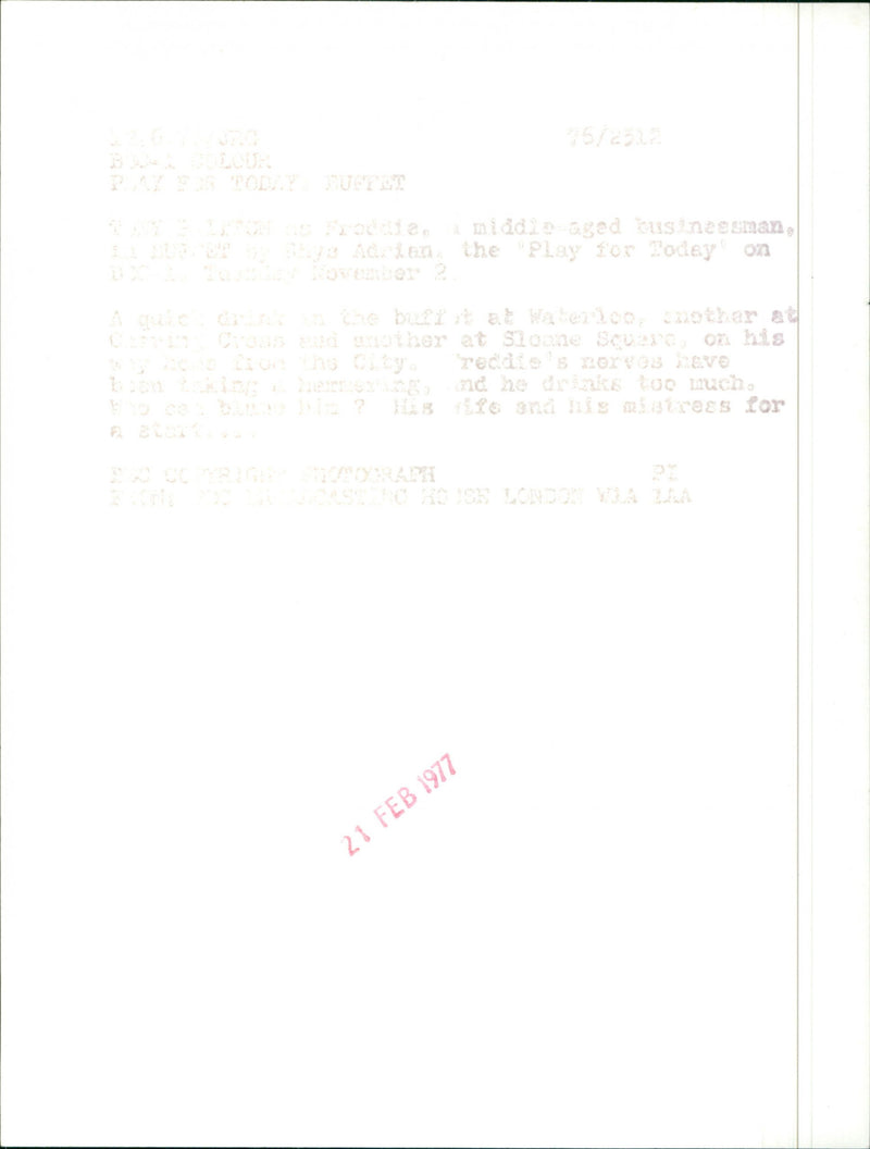 Tonny Brittin - Vintage Photograph