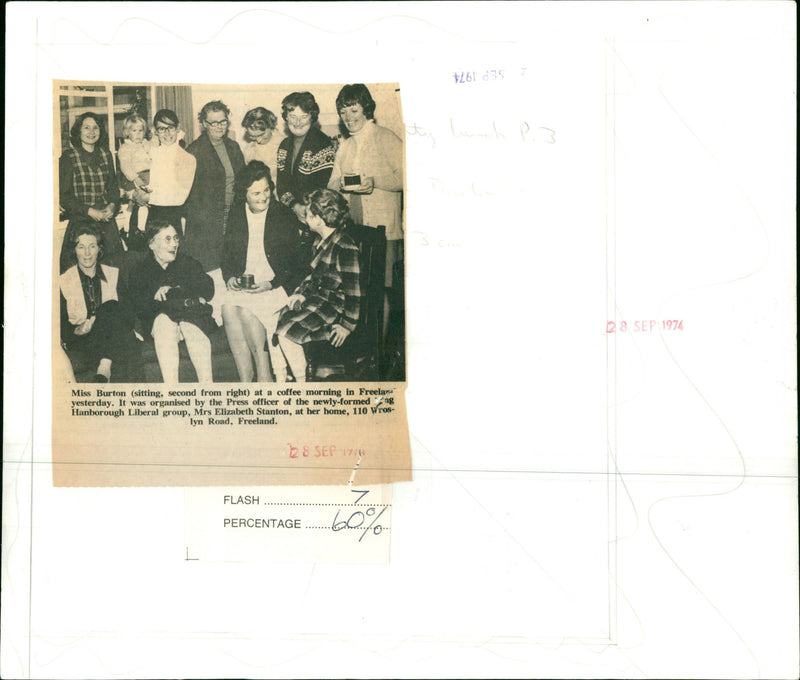 Miss Burton - Vintage Photograph