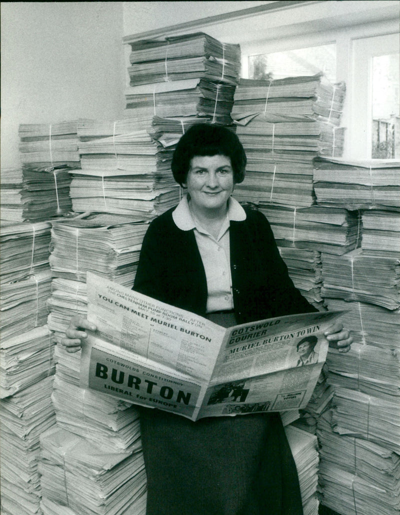 Miss Muriel Burton - Vintage Photograph