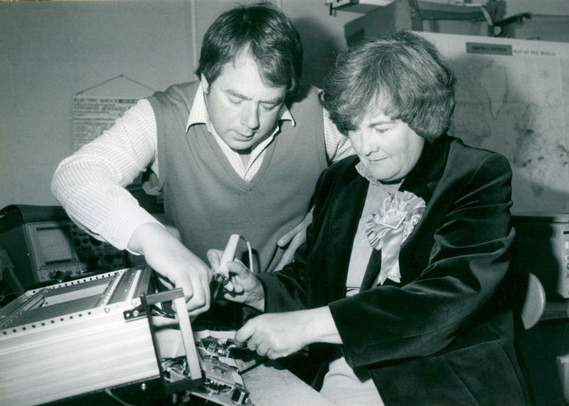 Miss Muriel Burton, Mr  John Caunt - Vintage Photograph