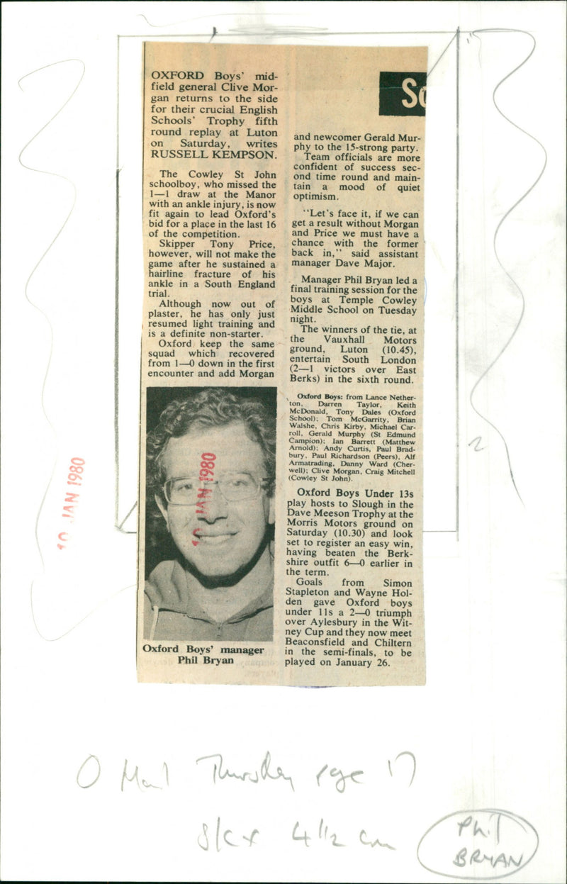 Phil Bryan - Vintage Photograph